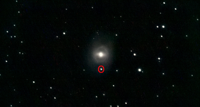 Supernova in Messier 95