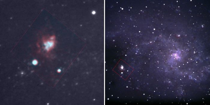 Gasnebelriese NGC 604 in Messier 33
