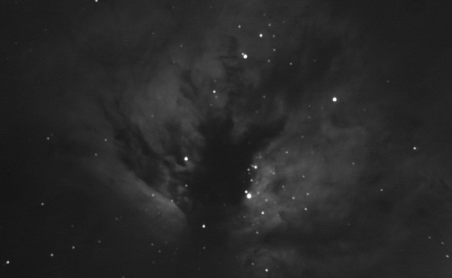 Flammennebel NGC 2024 im Infrarot